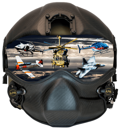 Pro Flight Gear - ALPHA Eagle Flight Helmet